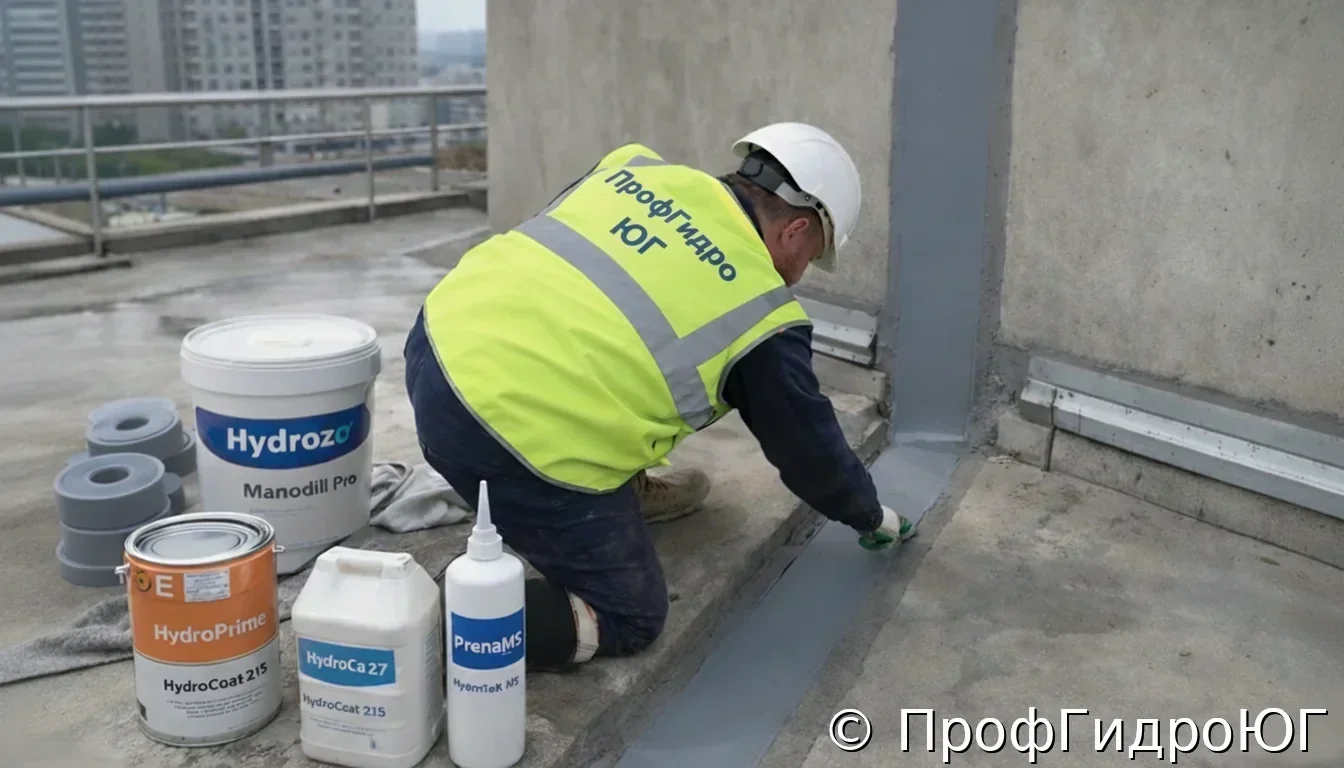 Гидроизоляция деформационного шва